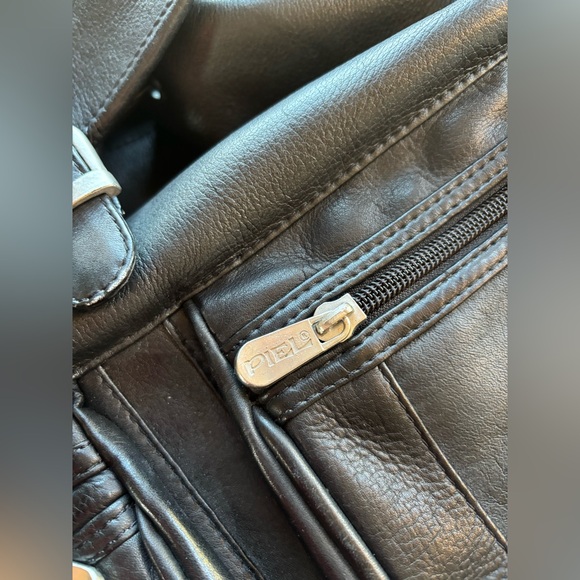 Vintage Piel Leather Backpack - Picture 5 of 11